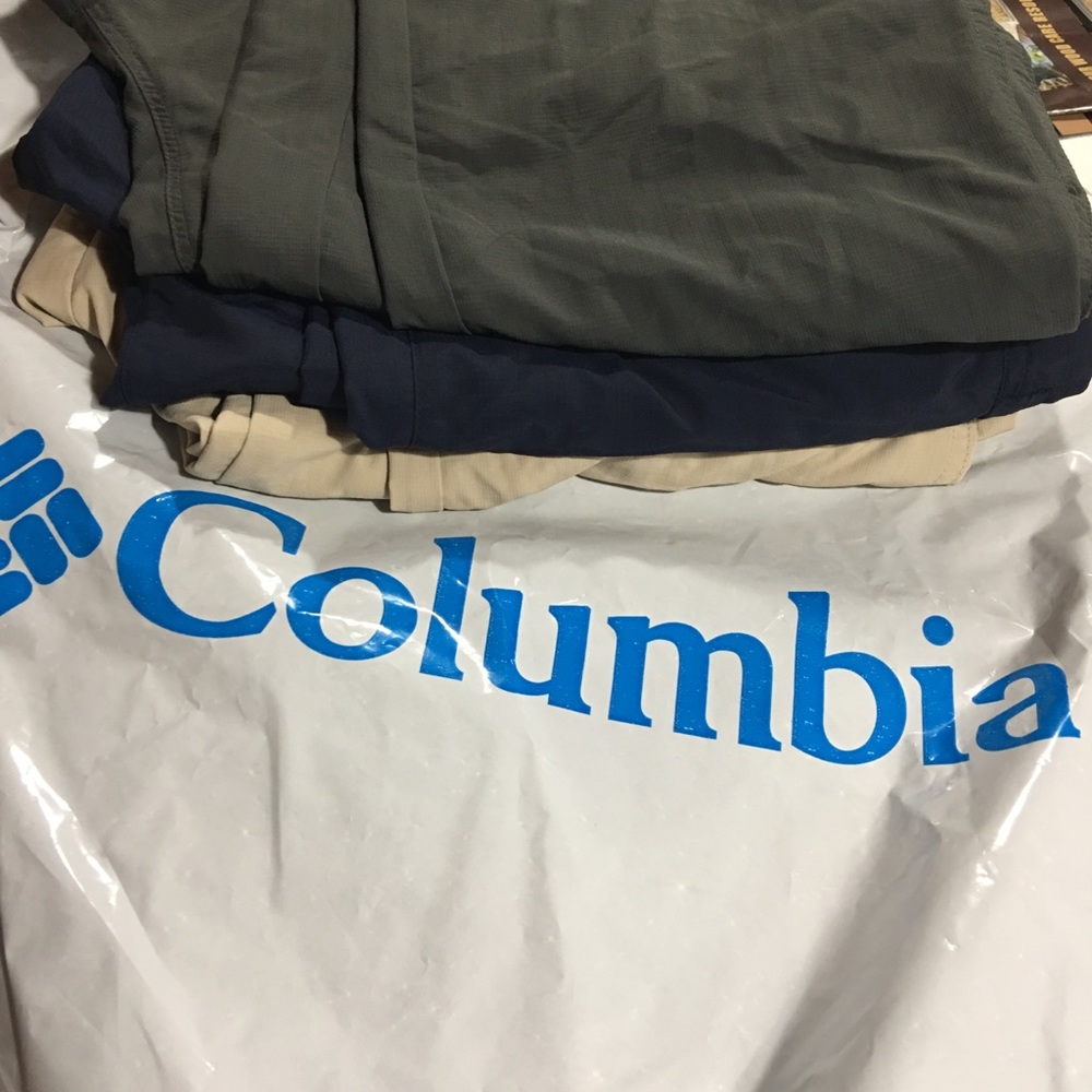 3 brand new pants Columbia authentic